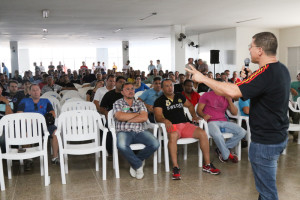 Assembleia abriu espaço para os policiais manifestarem-se sobre os pleitos