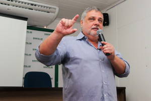 Guaracy disse que a Polícia Civil tem perdido espaço; ele ressaltou a necessidade de mudanças (Fotos: Otto Peyerl/Sinpol-DF)