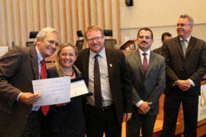 Peritos papiloscopistas aposentados receberam uma homenagem especial 