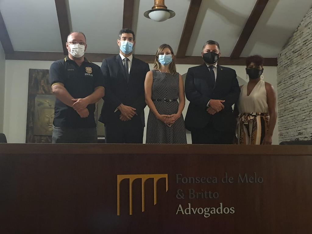 Sinpol-DF faz visita ao escritório Fonseca de Melo e Britto Advogados