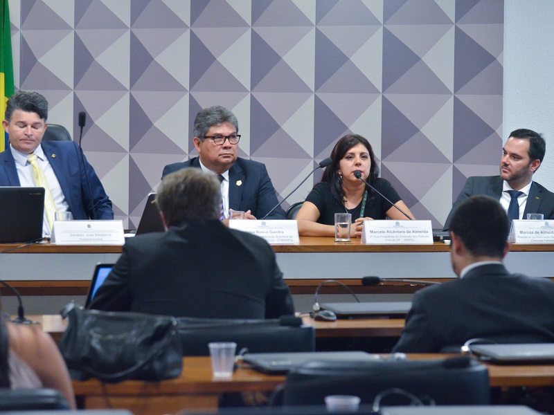 Sinpol-DF defende aposentadoria dos policiais civis em audiência no Senado