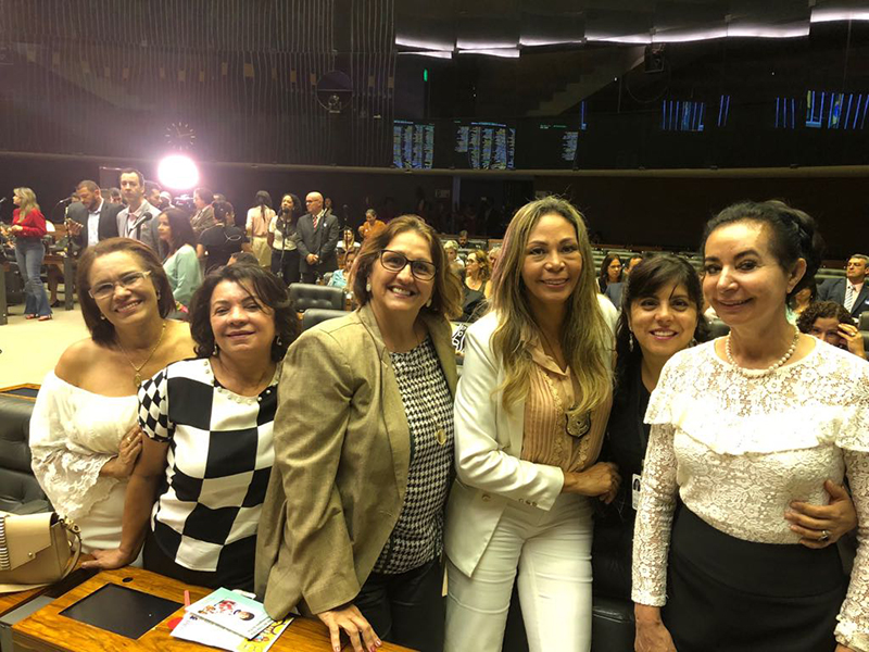 Sinpol-DF acompanha homenagem às mulheres na Câmara Federal