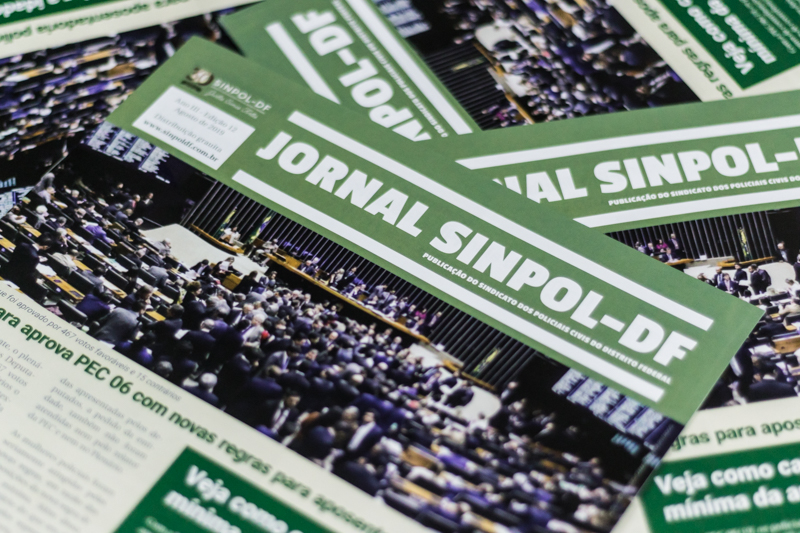 Confira a versão para web da 12ª edição do Jornal Sinpol-DF