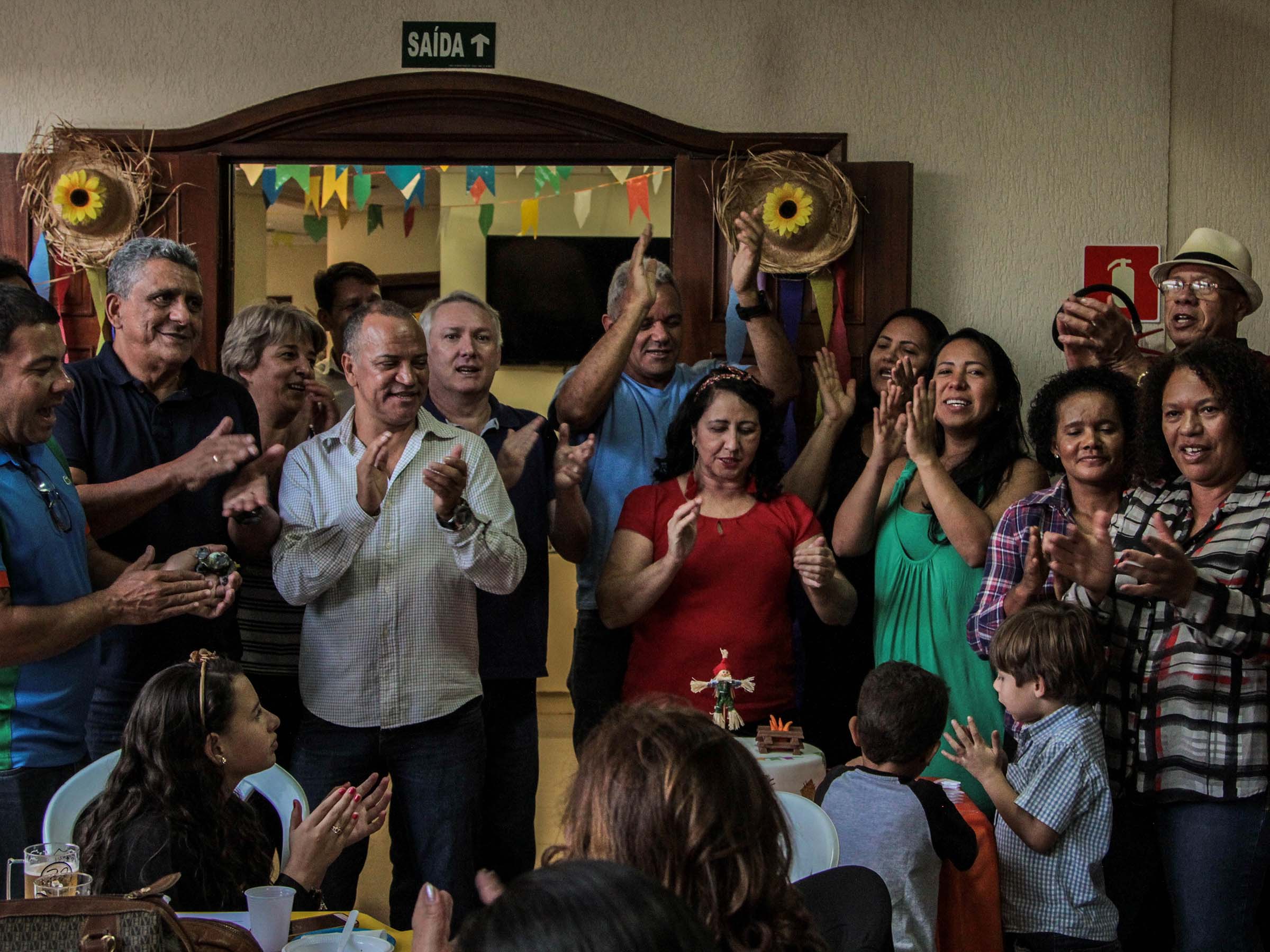 Fim do semestre no Sinpolzinho é comemorado com festa julina