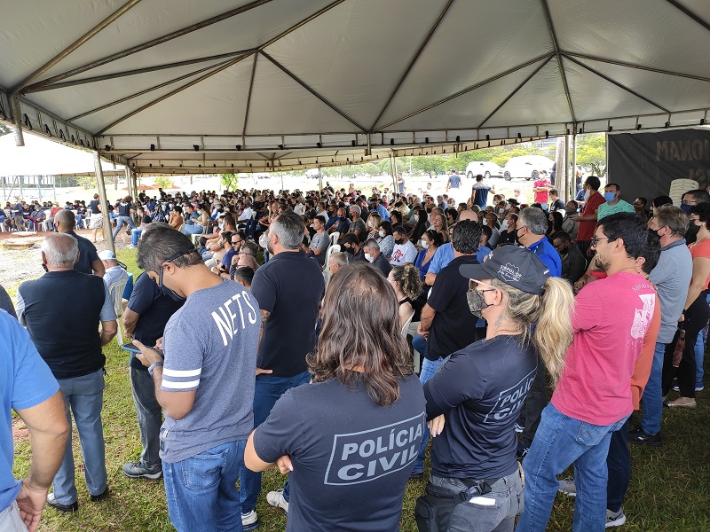 Policiais civis do DF mantêm paralisação do Serviço Voluntário Gratificado