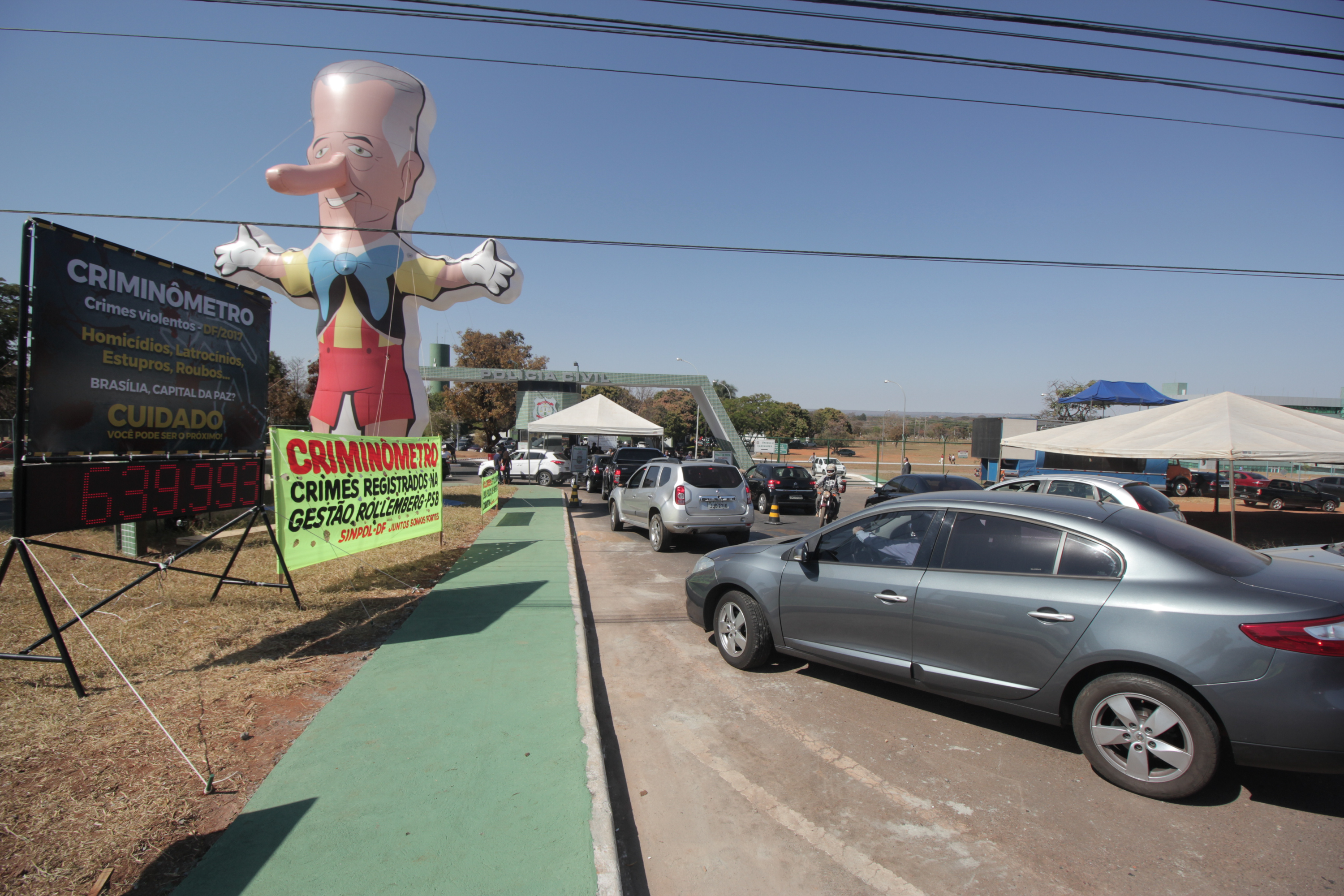 PCDF tenta criminalizar manifestação sindical e indicia dois diretores