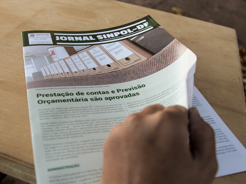 Já está disponível a 5ª edição do Jornal Sinpol-DF; confira!