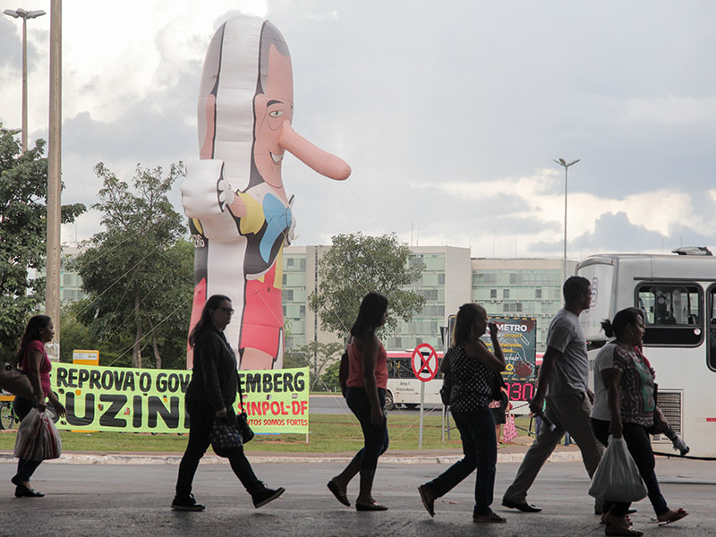 Novas manifestações contra Rollemberg ocorrerão em Taguatinga e Ceilândia