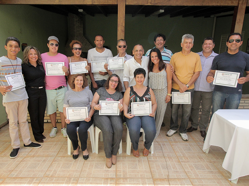 Sinpolzinho forma mais uma turma do curso de Informática