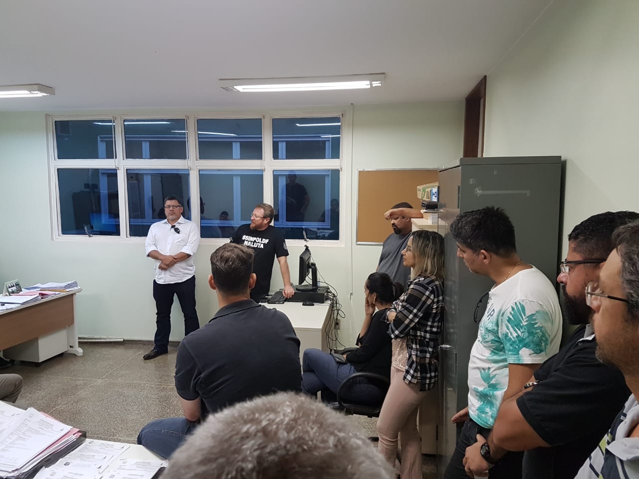 Diretoria fortalece diálogo com a base em visita às unidades