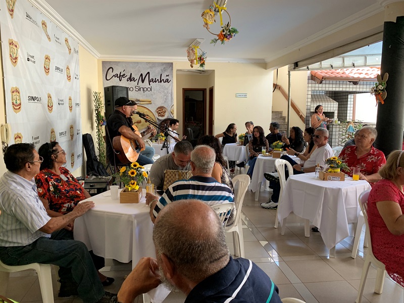 “Café da Manhã no Sinpol” para filiados ocorrerá nesta quinta, 11