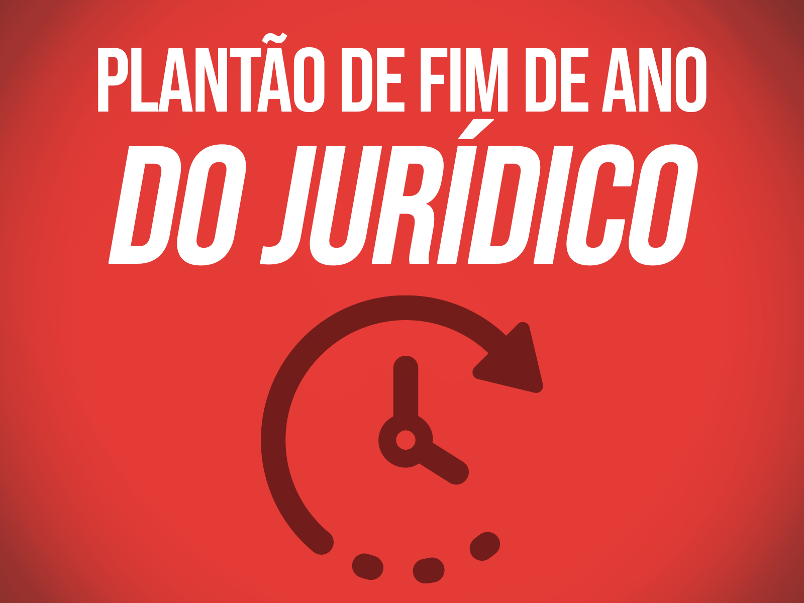 Plantão de fim de ano do Jurídico: confira lista de telefones dos diretores