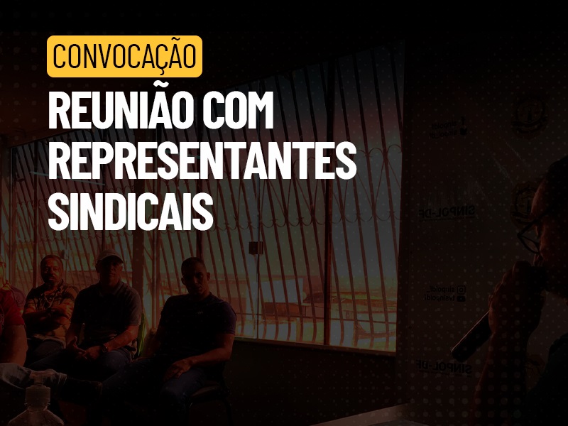 Recomposição salarial será tema da reunião com representantes sindicais na sexta, 26