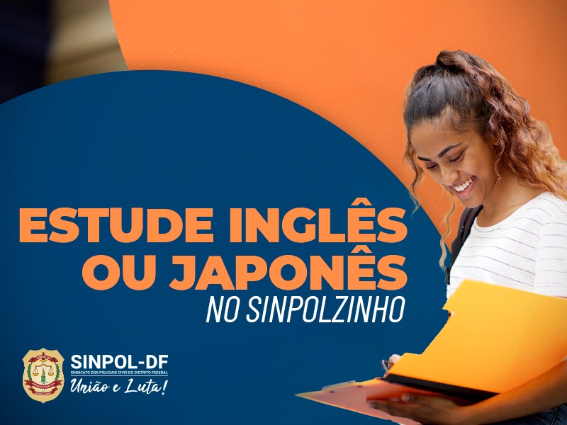 Matricule-se nos cursos de idiomas do Sinpol-DF e aprenda uma nova língua em 2023