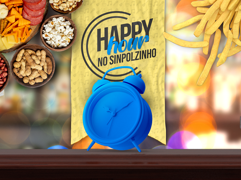 Happy Caldos: nova modalidade do happy hour no Sinpolzinho acontece dia 14 de julho