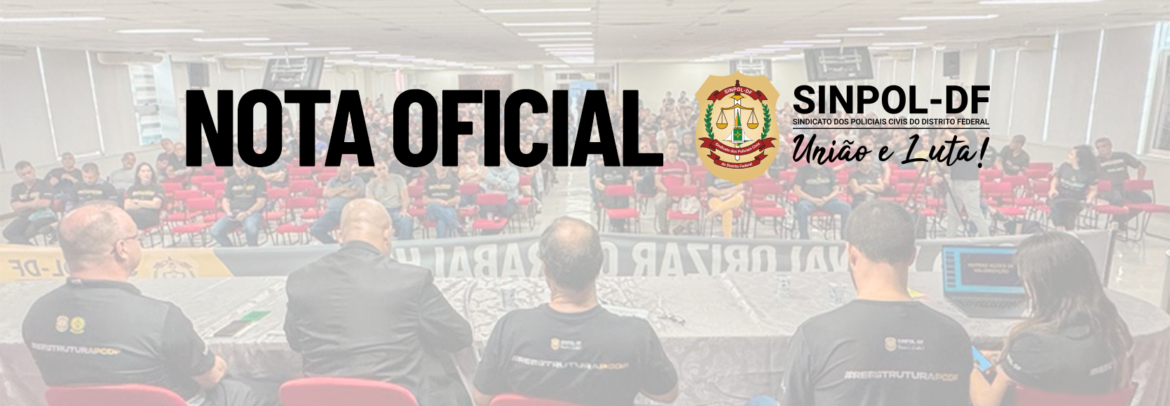 Entidade reafirma que críticas são legítimas, mas desinformação não é debate | Foto: Comunicação/Sinpol-DF.