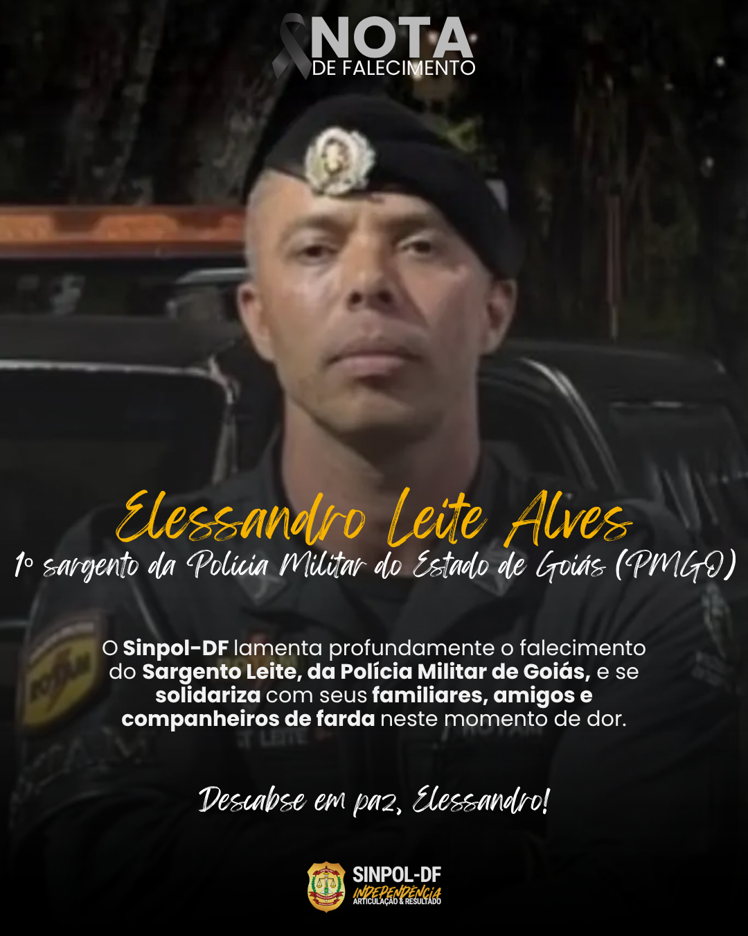 Descanse em paz.