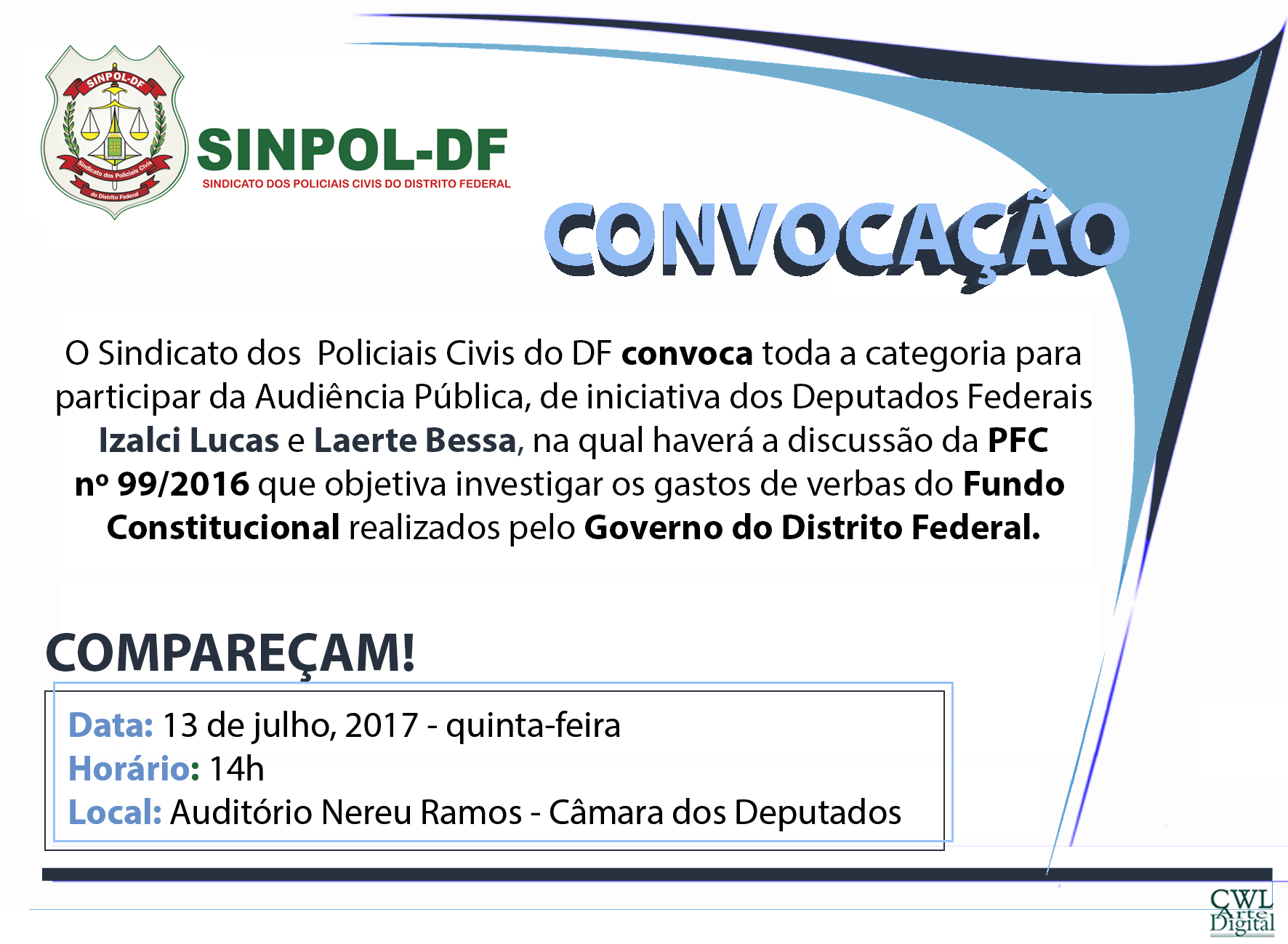 Fundo Constitucional será discutido em audiência na Câmara dos Deputados