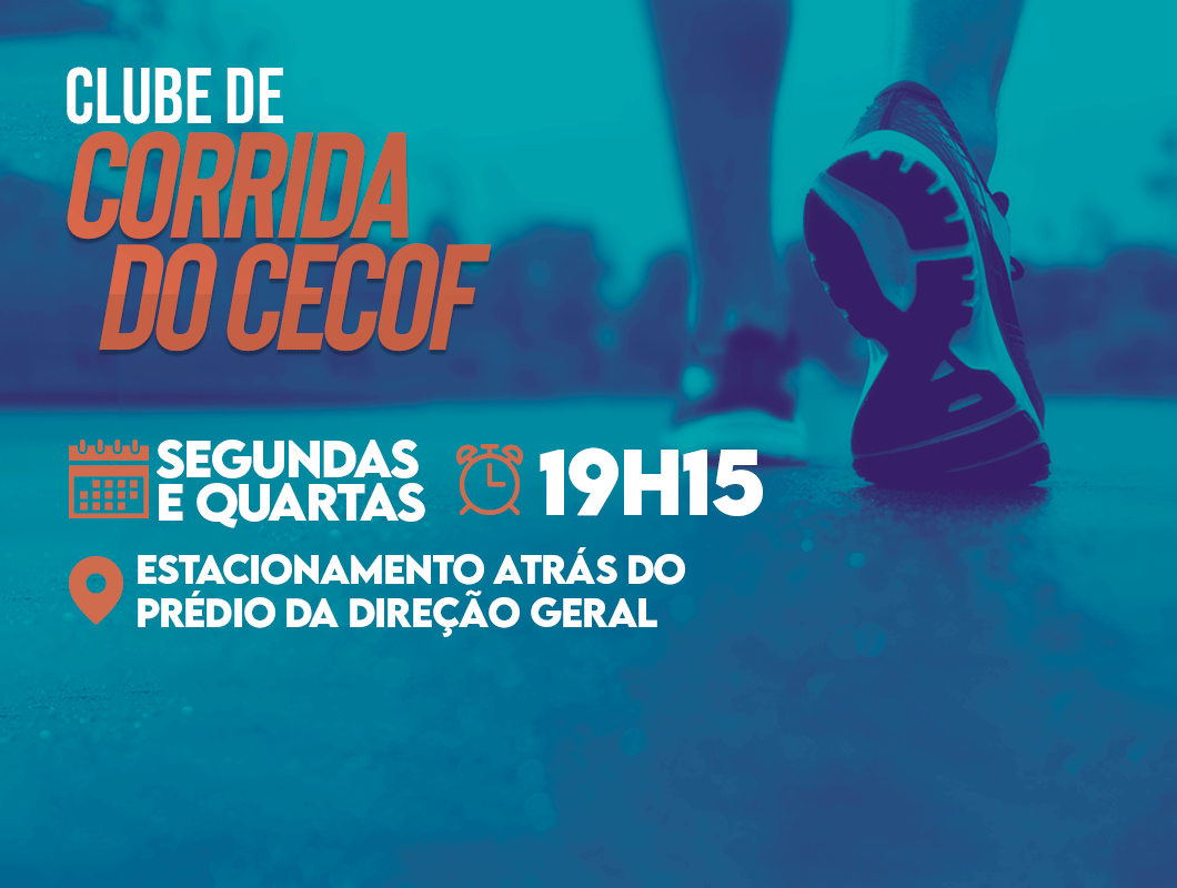 Aulas do Clube de Corrida do Cecof começam dia 18