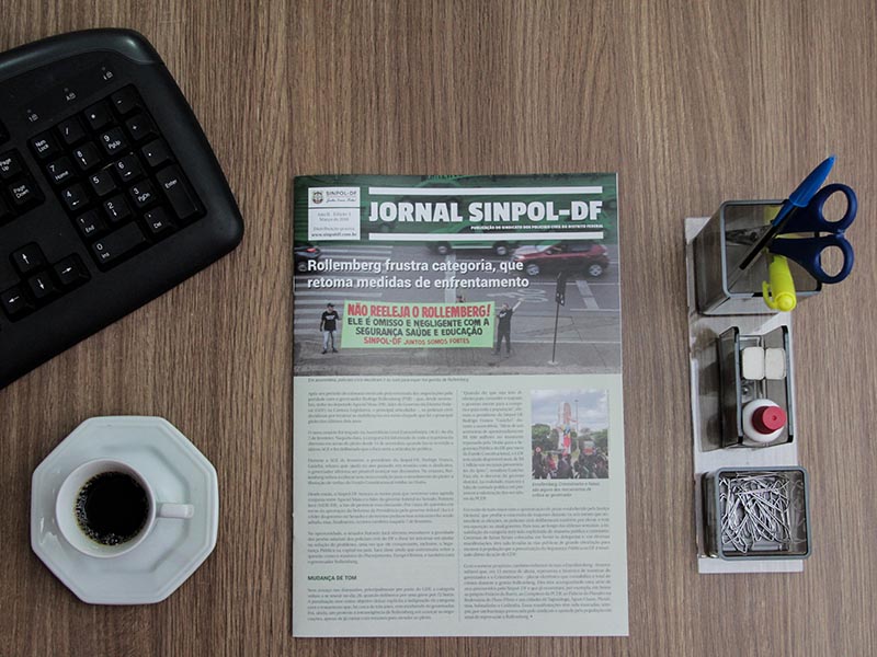 Lançada a 3ª edição do Jornal Sinpol-DF; confira!