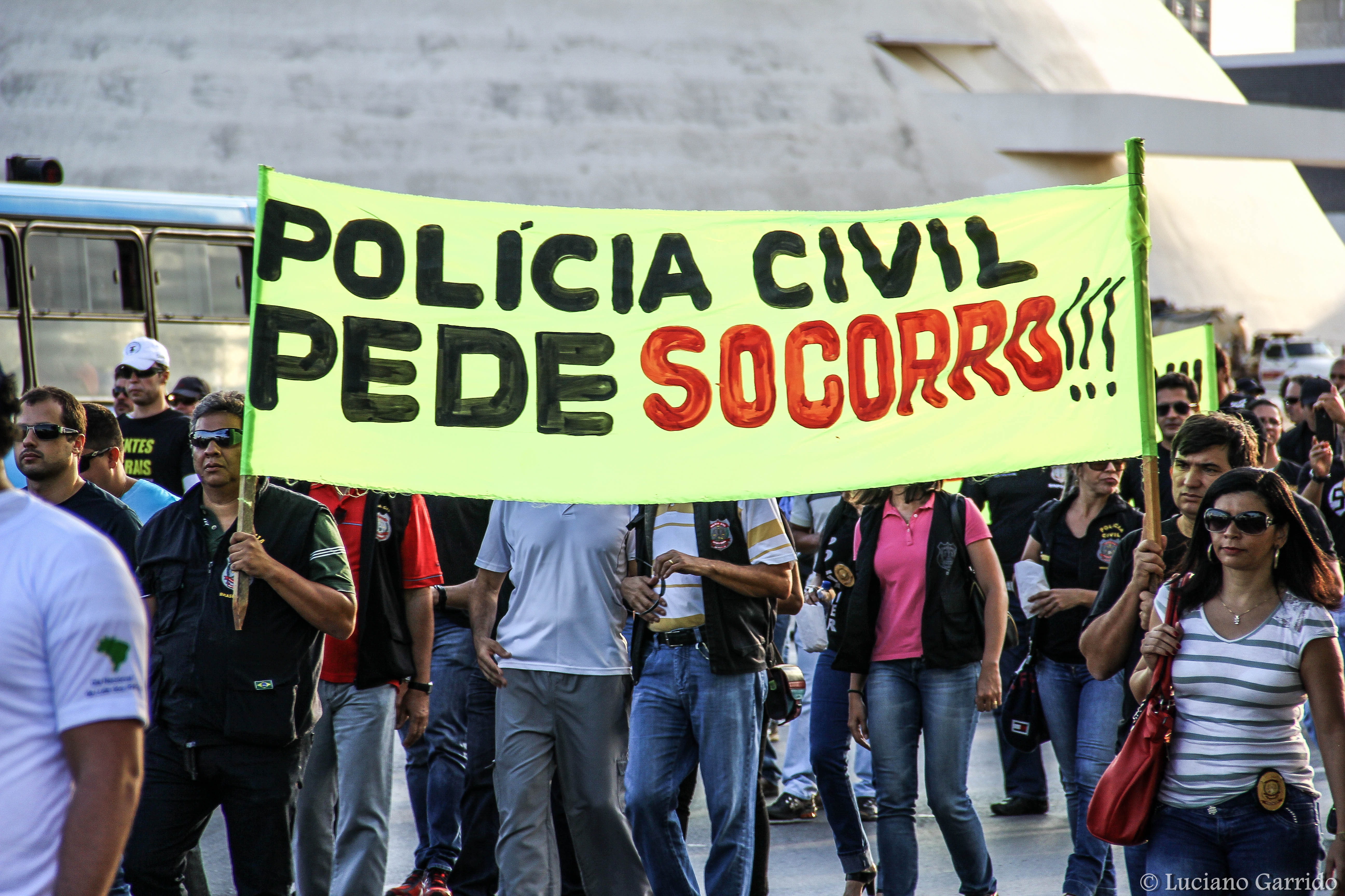 Sinpol/DF participa de Paralisação Nacional das Forças Policiais