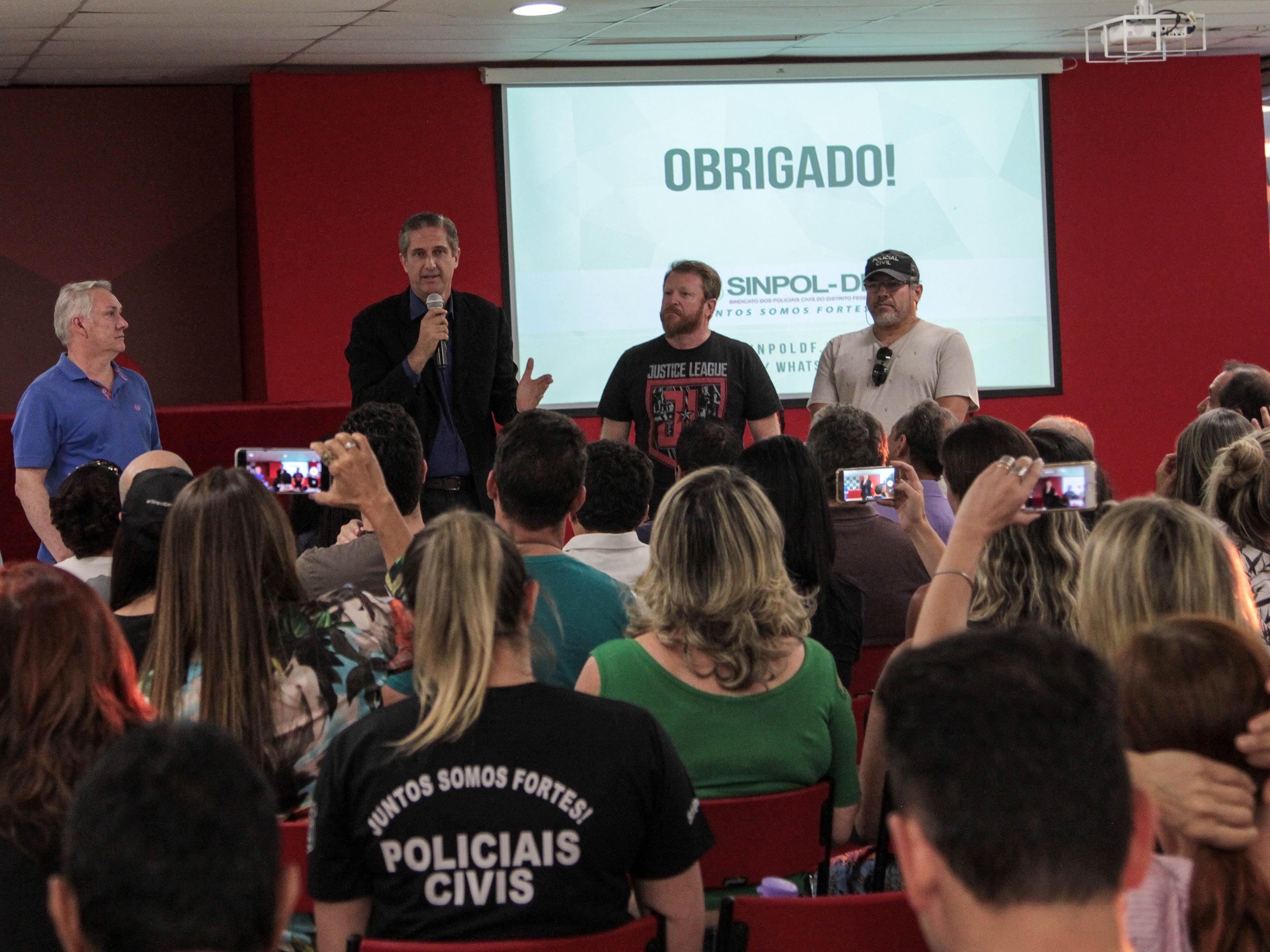 Policiais civis do DF declararam apoio a Rosso nas eleições