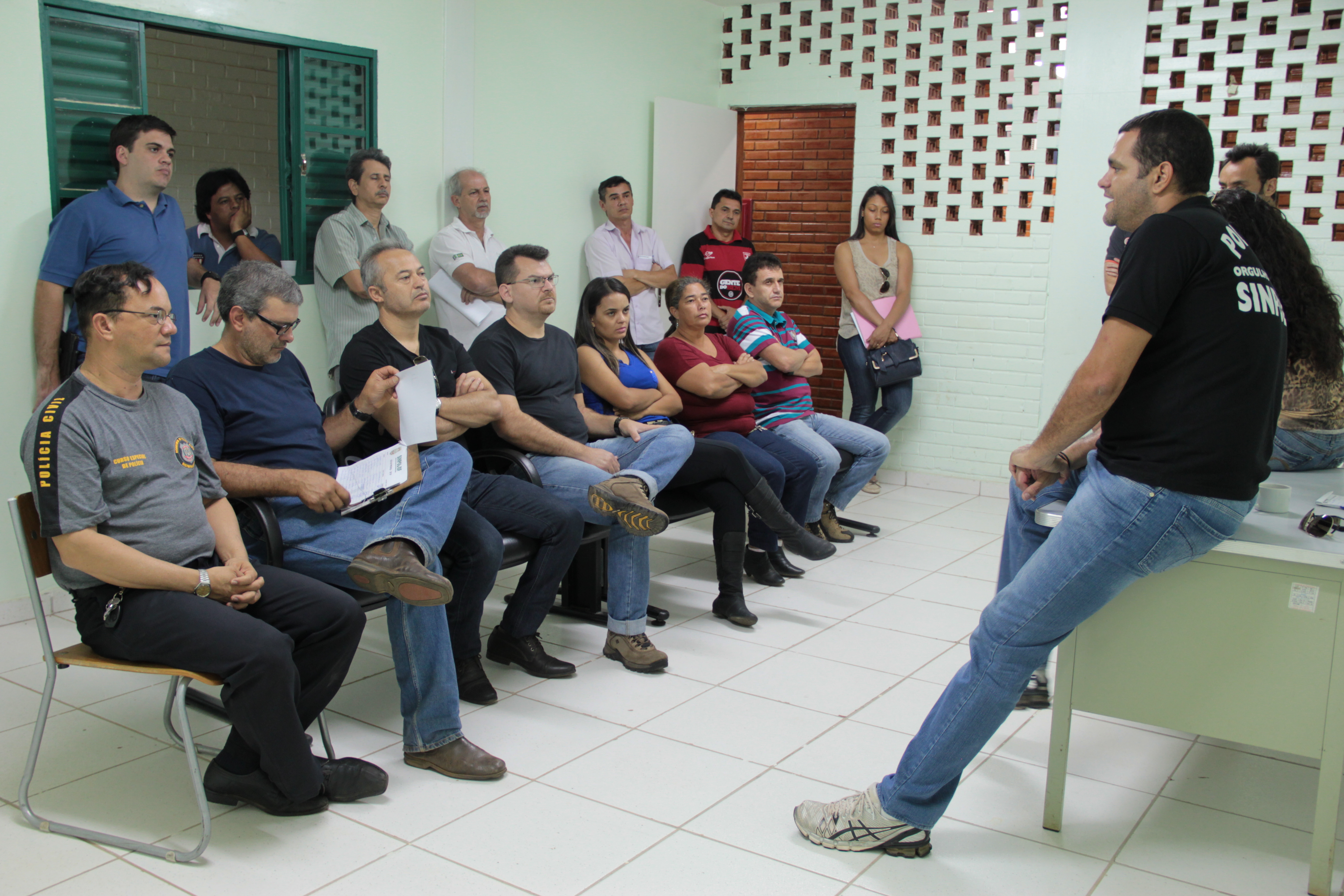 Fotos - Visitas às DP´s realizadas no mês de agosto