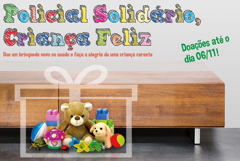 Campanha de doação de brinquedos é prorrogada até 6/11