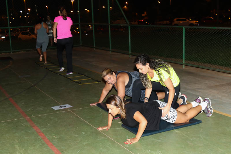 Sindicalizados recebem treinamento funcional no Taguaparque