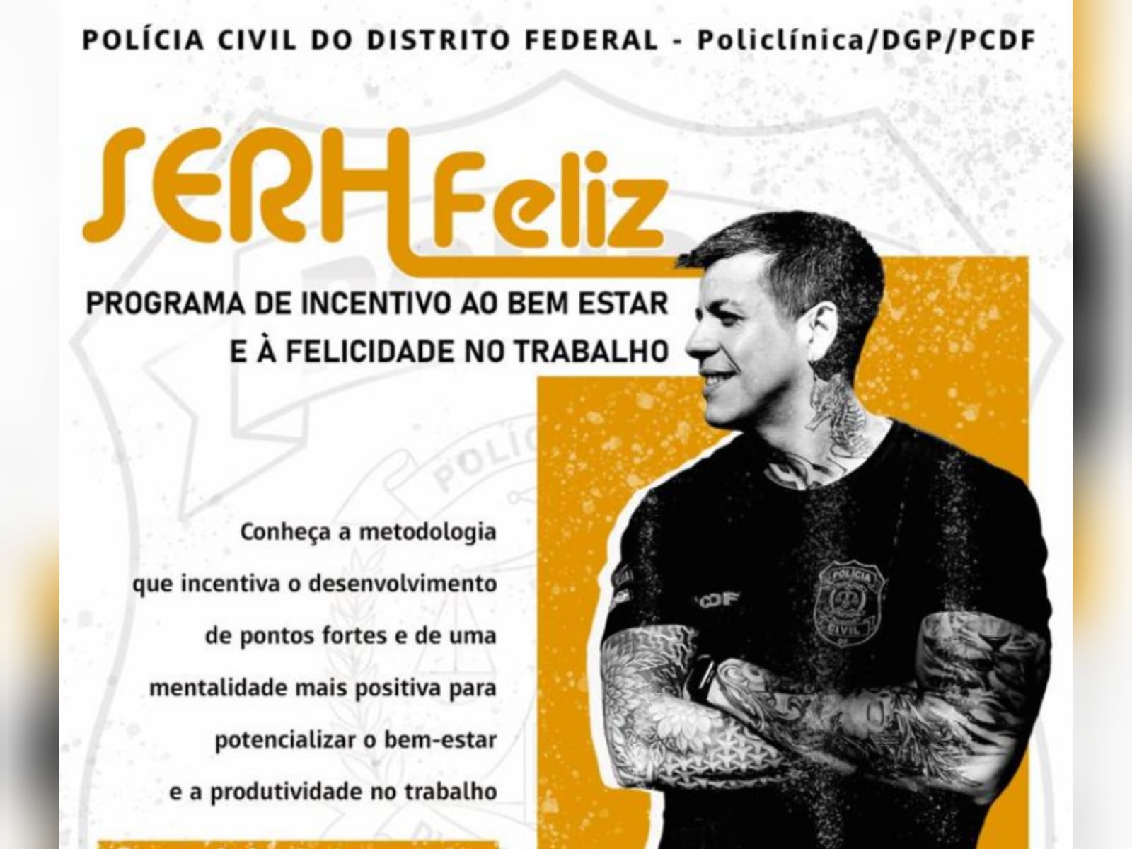 Inscreva-se e participe do Programa de Inteligência Emocional da Policlínica da PCDF