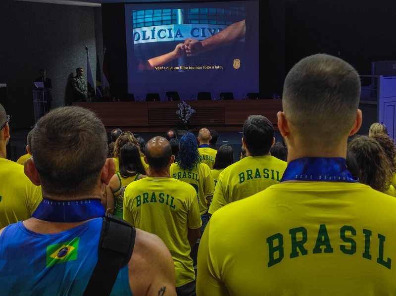 Atletas policiais civis do DF são homenageados pelo alto desempenho no WPFG 2023