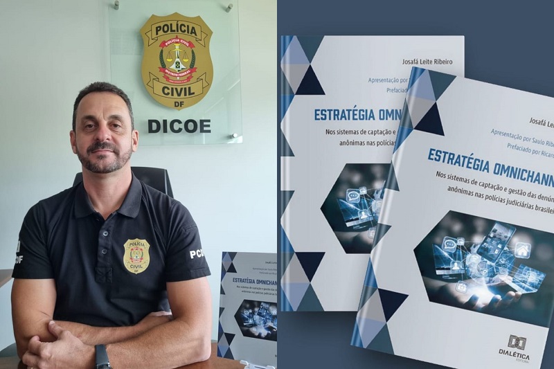 Policial civil lança “Estratégia Omnichannel”, livro sobre captação e gestão de denúncias anônimas