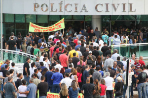 Policiais levarão reivindicações à Direção Geral da PCDF (Foto: Paulo Cabral/Arquivo Sinpol-DF)